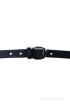 Global Leather Girls, Women Formal, Casual, Party, Evening Black Genuine Leather Belt(Black)